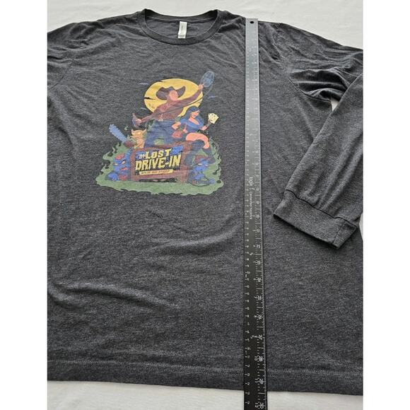 Lost Drive In Long Sleeve Tshirt Joe Bob Briggs Patreon Exclusive Size 2XL XXL - Picture 6 of 11
